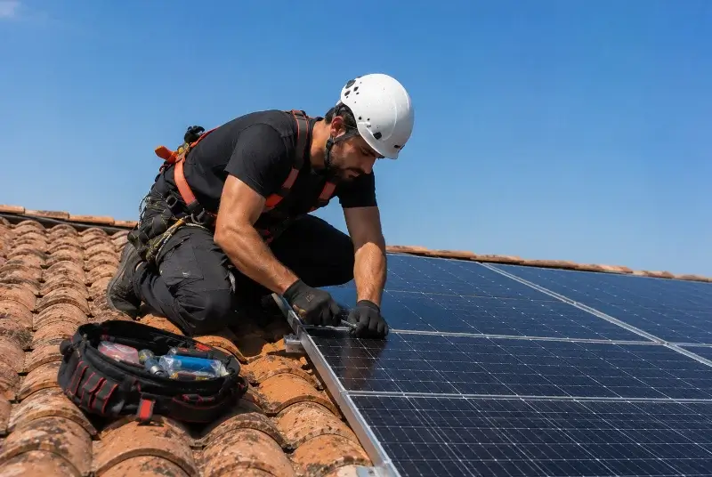 Maintenance et monitoring de panneaux solaires à Albi