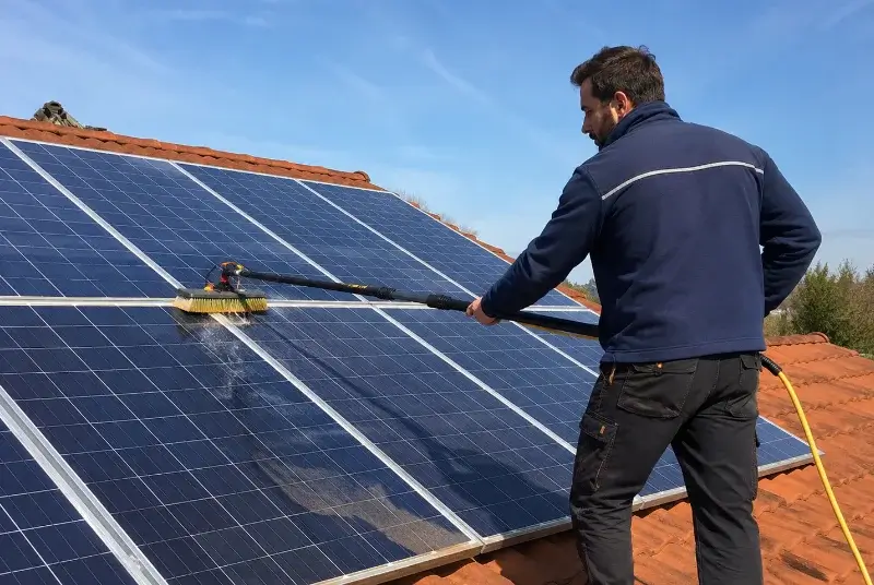 Nettoyage et entretien de panneaux solaires à Albi